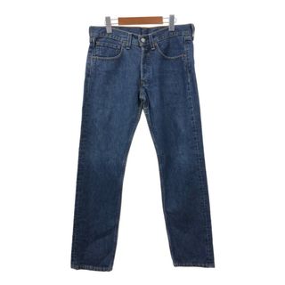 リーバイス(Levi's)の00年代 USA製 Levi's リーバイス 502 デニムパンツ ブルー (メンズ W31 L32) 中古 古着 Q8738(デニム/ジーンズ)