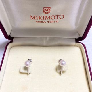 ミキモト(MIKIMOTO)のMIKIMOTO パールイヤリング　silver starring 925(イヤリング)