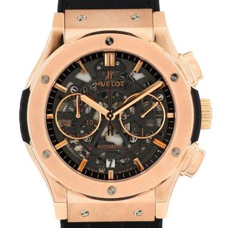 ウブロ(HUBLOT)のウブロ クラシックフュージョンアエロフュージョンクロノグラフキングゴールド 525.OX.0180.LR PG･RG 自動巻(腕時計(アナログ))