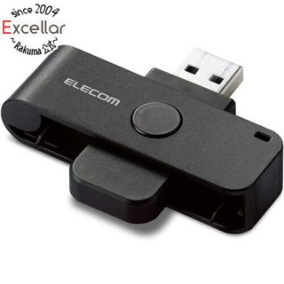 エレコム(ELECOM)のELECOM　接触式ICカードリーダライタ MR-ICD102BK　ブラック(PC周辺機器)