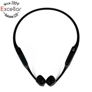 アフターショックス(AFTERSHOKZ)のAfterShokz　骨伝導ワイヤレスヘッドホン Aeropex AS800　AFT-EP-000011　コズミックブラック　本体のみ(ヘッドフォン/イヤフォン)