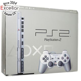 プレイステーション2(PlayStation2)のSONY　プレイステーション2 サテン・シルバー SCPH-77000 SS 元箱あり(家庭用ゲーム機本体)