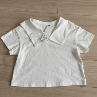 ジーユー(GU)のGU セーラーカラーT  110cm(Tシャツ/カットソー)