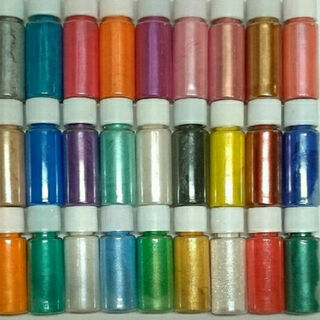 27色　カラーパウダー　着色　キラキラ　色粉　マイカパウダー(ネイル用品)