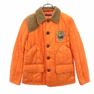 ラルフローレン(Ralph Lauren)の未使用 ラルフローレン キルティングジャケット 7 オレンジ RALPH LAUREN タグ付き レディース(その他)