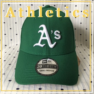 メジャーリーグベースボール(MLB)のOaklandアスレチックスUS限定newera 39THIRTYキャップ帽子(キャップ)