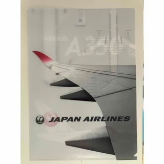 ジャル(ニホンコウクウ)(JAL(日本航空))のクリアファイル JAL A350 AIRBUS 飛行機(ファイル/バインダー)