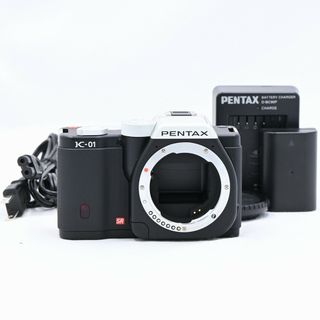 ペンタックス(PENTAX)のPENTAX K-01 ボディ ブラック×ブラック(ミラーレス一眼)