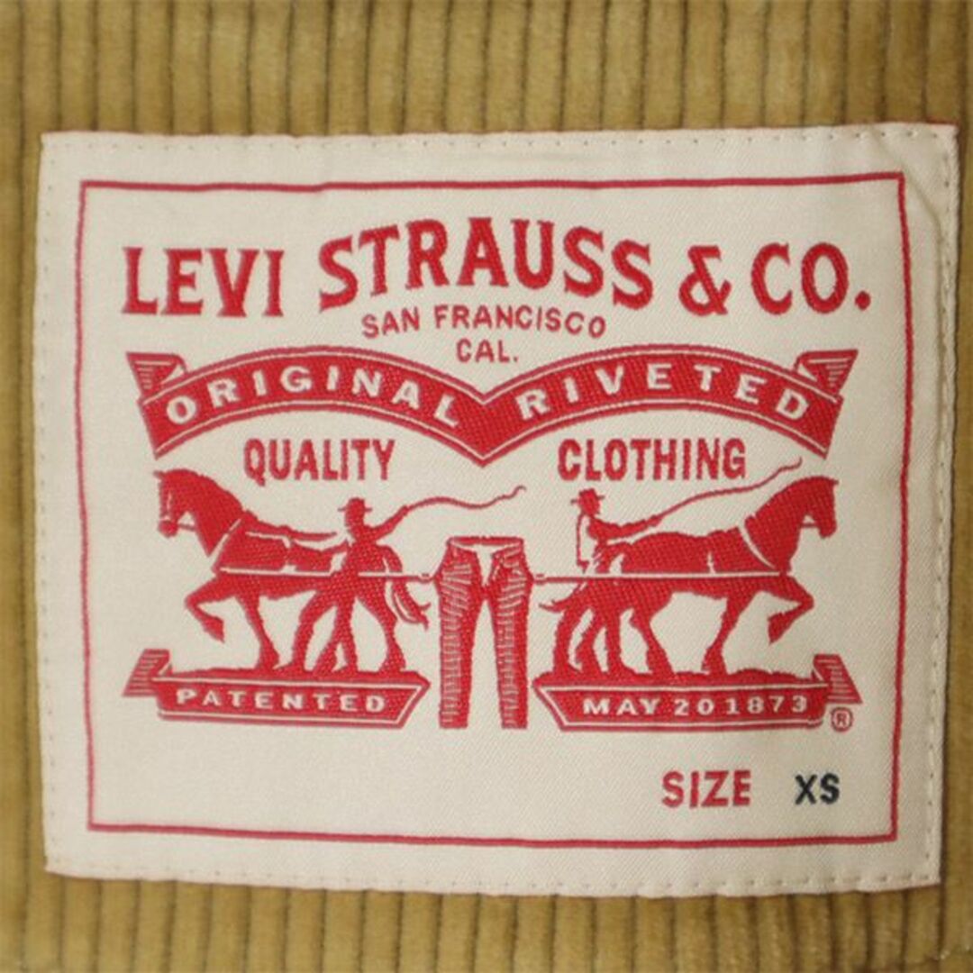 Levi's - リーバイス コーデュロイジャケット XS ベージュ系 Levi's - リーバイス コーデュロイジャケット XS ベージュ系