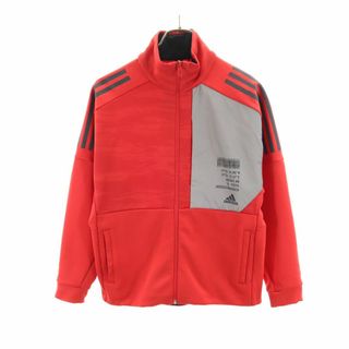 アディダス(adidas)のアディダス トレーニング 長袖 ジップジャケット 160 レッド系 adidas キッズ(ジャケット/上着)