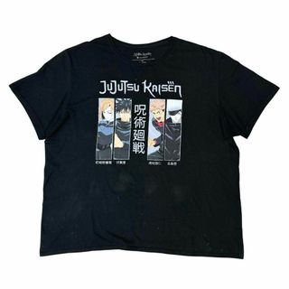 ジュジュツカイセン(呪術廻戦)のレア古着　呪術廻戦　magic square Tシャツ メンズ3XL プリント(Tシャツ/カットソー(半袖/袖なし))