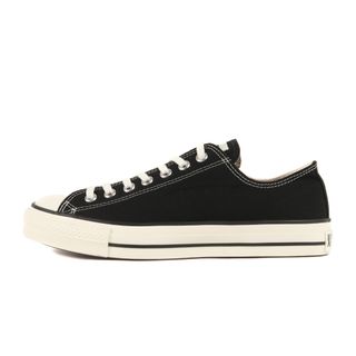 コンバース(CONVERSE)の新品 CONVERSE コンバース サイズ:27.5cm ALL STAR CANVAS J OX MADE IN JAPAN オールスター キャンパス 日本製 ブラック 黒 US9 ローカット スニーカー シューズ 靴【メンズ】(スニーカー)