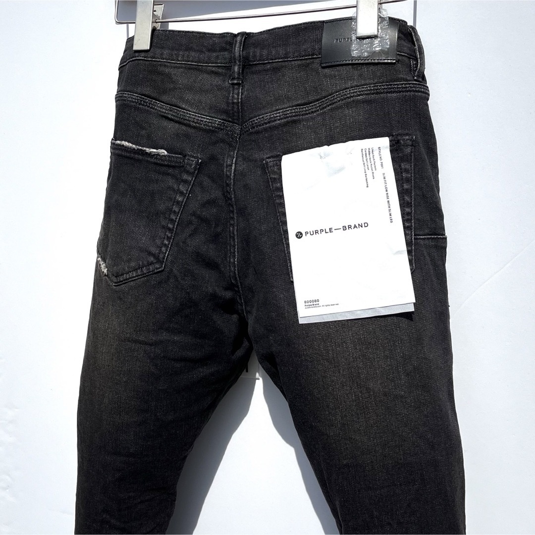 新品 PURPLE BRAND P001 ペイント加工スキニーデニム 28の通販 新品 PURPLE BRAND P001 ペイント加工スキニーデニム 28の通販