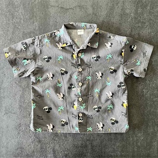 シマムラ(しまむら)のLittc リトシー ディズニー アロハシャツ 100サイズ(Tシャツ/カットソー)