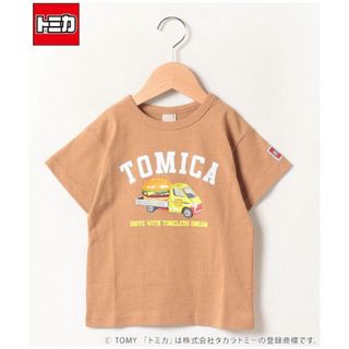 【petit main プティマイン× TOMICA トミカ】半袖Tシャツ 90