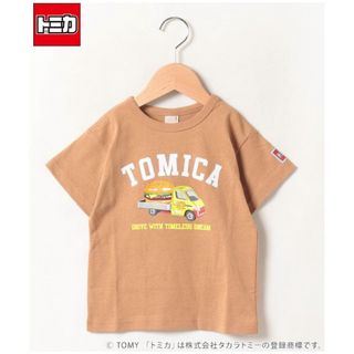 petit main - 【petit main プティマイン× TOMICA トミカ】半袖Tシャツ 90