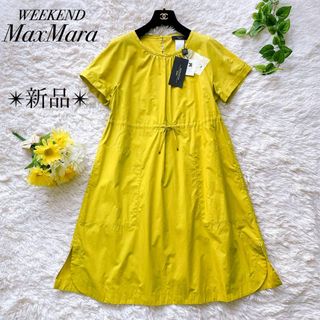 Weekend Max Mara - 新品タグ付き✨マックスマーラ　コットンワンピース　大きいサイズ　42 XL