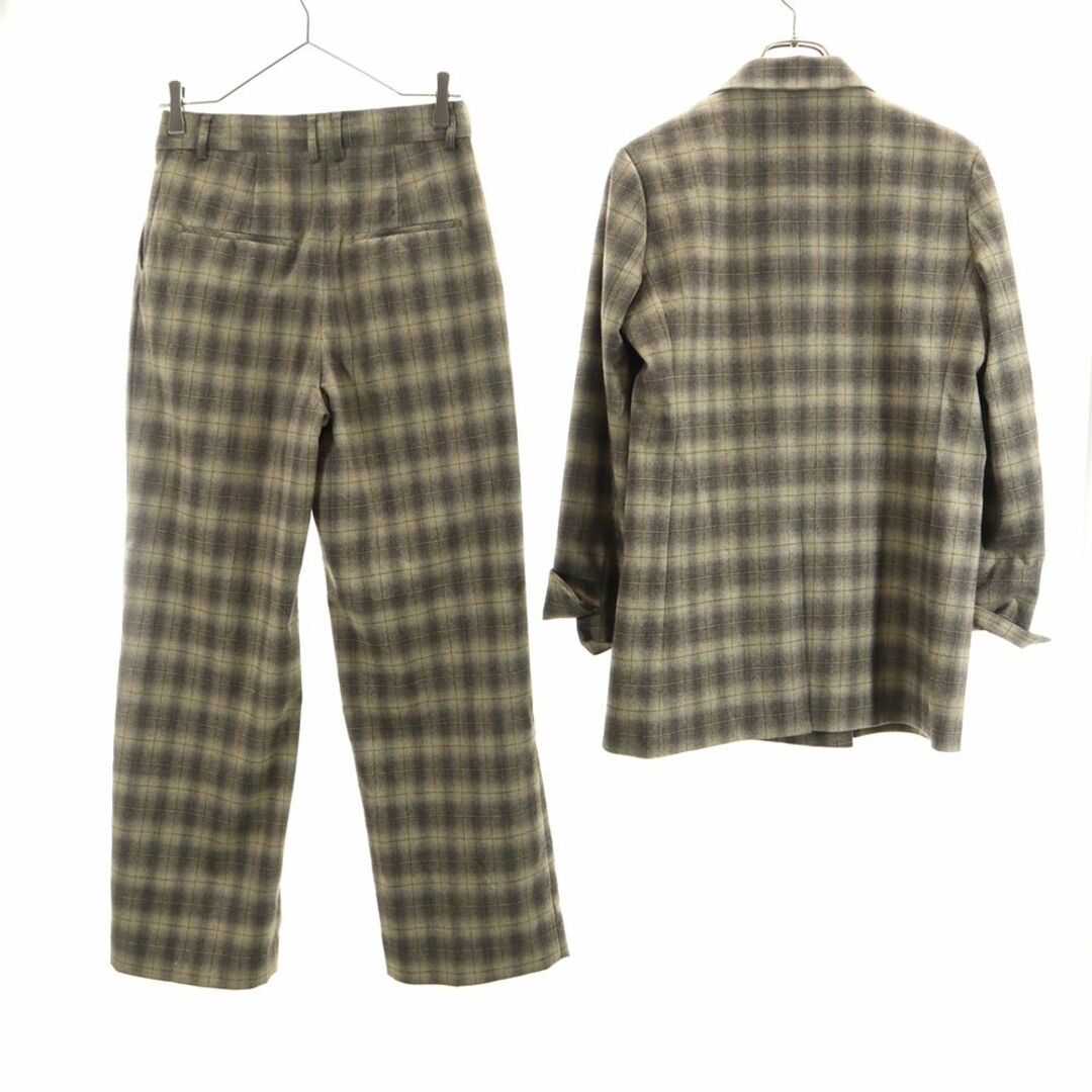Rope' Picnic - ロペピクニック チェック柄 パンツスーツ 上下 Rope' Picnic - ロペピクニック チェック柄 パンツスーツ 上下