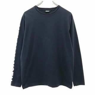 ヘリーハンセン(HELLY HANSEN)のヘリーハンセン 長袖 Tシャツ L ブラック系 HELLY HANSEN ロンT メンズ(Tシャツ/カットソー(七分/長袖))