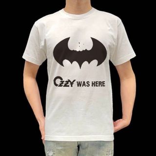 未使用 新品 オジーオズボーン コウモリ BATMAN バットマンロゴ Tシャツ(Tシャツ/カットソー(半袖/袖なし))