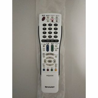 シャープ(SHARP)の【未使用】シャープ　テレビリモコン（GA644WJSA）(その他)