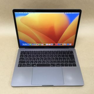 アップル(Apple)のアップル MACBOOKPROCI5-2300 CI5(7360U)-2.3GHZ 8GB SSD256GB 13.3インチ スペースグレイ Mid2017 A1708 Ventura13.2(ノートPC)