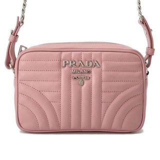 プラダ(PRADA)のプラダ チェーンショルダー ダイアグラム レザーバッグ 1BH083 PRADA バッグ 斜め掛け クロスボディ(ショルダーバッグ)