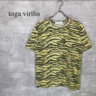 トーガビリリース(TOGA VIRILIS)の『toga virilis』トーガ ビリリース (44) 虎柄胸ポケットTシャツ(Tシャツ/カットソー(半袖/袖なし))