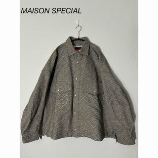 メゾンスペシャル(MAISON SPECIAL)のMAISON SPECIAL ジャガードプライムオーバーウエスタンシャツ(その他)