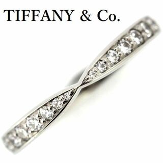 ティファニー(Tiffany & Co.)のティファニー ハーモニー ビーズ セット ダイヤモンド リング Pt950 9号(リング(指輪))