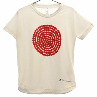 アディダス(adidas)のアディダス マリメッココラボ プリント 半袖 Tシャツ 140 ホワイト adidas marimekko キッズ(Tシャツ/カットソー)