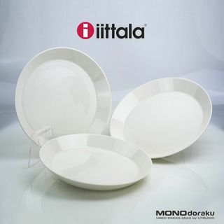 イッタラ(iittala)のイッタラ ティーマ iittala Teema 26cmプレート ホワイト 3枚セット＋1枚（訳あり）(食器)