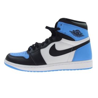 ナイキ(NIKE)のNIKE ナイキ スニーカー DZ5485-400 Air Jordan 1 Retro High OG University Blue エアジョーダン1 レトロ ハイ OG ユニバーシティブルー スニーカー ライトブルー系 29cm【美品】【中古】(スニーカー)