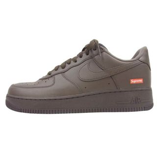 シュプリーム(Supreme)のSupreme シュプリーム スニーカー × NIKE ナイキ CU9225-200 Air Force 1 Low エアフォース ワン Baroque Brown ローカット スニーカー  ブラウン系 27.5cm【新古品】【未使用】【中古】(スニーカー)