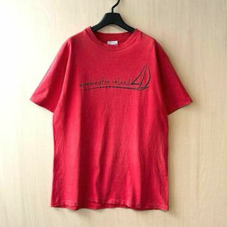 ヘインズ(Hanes)の90sUSA製古着　ヴィンテージ　ヘインズ　ビーフィ　Tシャツ　シングルステッチ(Tシャツ/カットソー(半袖/袖なし))