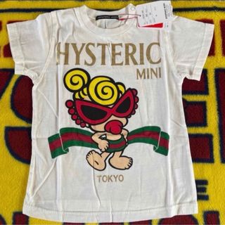 ヒステリックミニ(HYSTERIC MINI)のサイズ　90 新品タグ付き　ヒスミニ　ビッグT(Tシャツ/カットソー)