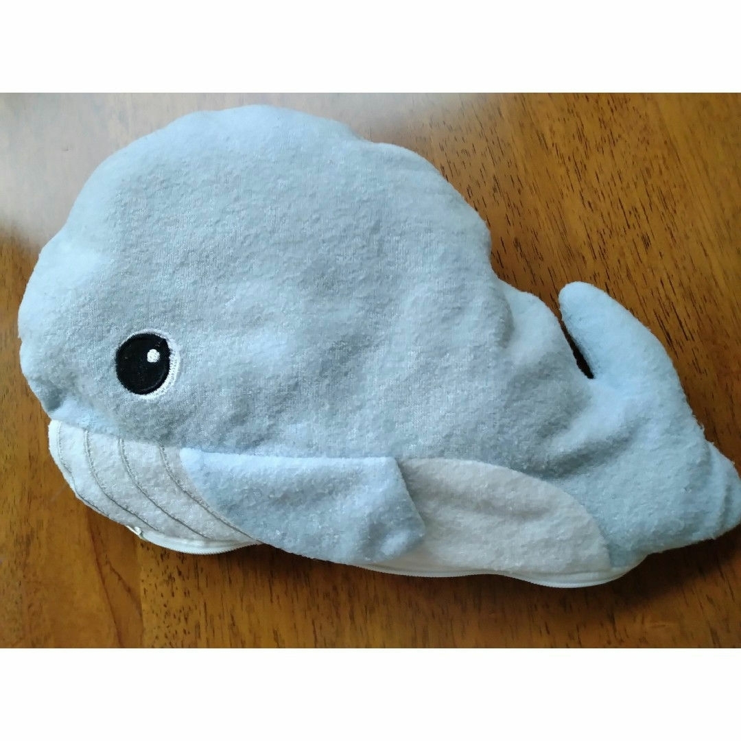 ひえ〜るホエール　子ども用保冷枕 キッズ/ベビー/マタニティの寝具/家具(枕)の商品写真
