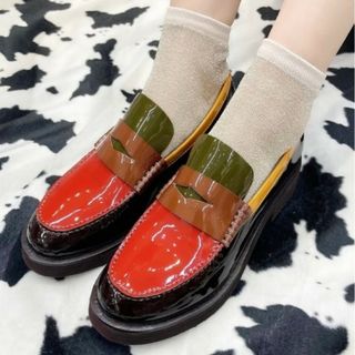 ジェフリーキャンベル(JEFFREY CAMPBELL)のJeffrey Campbell　カラーローファー　ジェフリーキャンベル(ローファー/革靴)