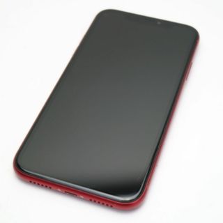 アイフォーン(iPhone)の超美品 SIMフリー iPhoneXR 128GB レッド RED 白ロム M888(スマートフォン本体)