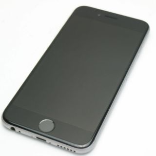 アイフォーン(iPhone)の超美品 DoCoMo iPhone6 64GB スペースグレイ M888(スマートフォン本体)