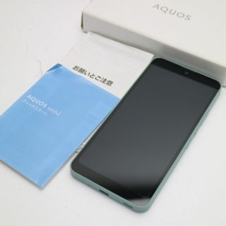 アクオス(AQUOS)の新品同様 AQUOS wish2 A204SH オリーブグリーン SIMロック解除済み M888(スマートフォン本体)