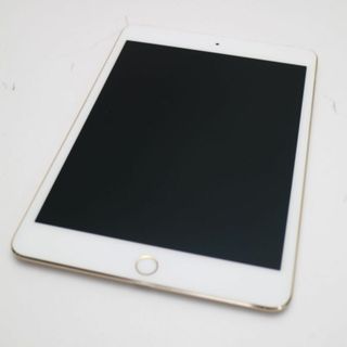 アップル(Apple)の超美品 SIMフリー iPad mini 4 64GB ゴールド M888(タブレット)