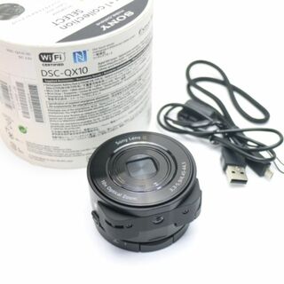 ソニー(SONY)の新品同様 DSC-QX10 ブラック M888(コンパクトデジタルカメラ)