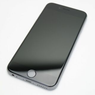 アイフォーン(iPhone)の新品同様 SIMフリー iPhone6S 32GB スペースグレイ M888(スマートフォン本体)