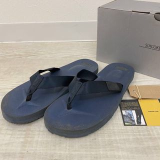 スイコック(suicoke)のHOBO × SUICOKE ラバー ナイロン サンダル ネイビー 27.0㎝(サンダル)