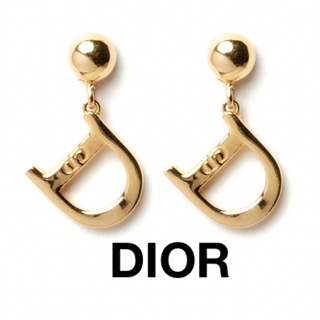 ディオール(Dior)のdior ディオールゴールドピアス(ピアス)