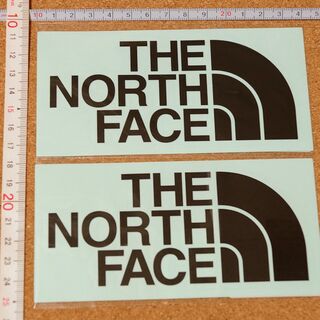 ザノースフェイス(THE NORTH FACE)の新品未開封 ザ ノースフェイス ステッカー ２枚 NN32347 K ブラック(その他)