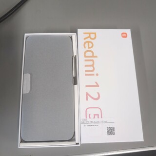 Redmi 12 5G ミッドナイトブラック 128GB XIG03 UQ(スマートフォン本体)