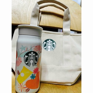 Starbucks Coffee - スタバ　新品　タンブラー＆ランチトート　2点