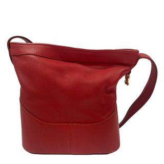 ロエベ(LOEWE)のLOEWE ショルダーバッグ アナグラム チャーム ポーチ付き ヴィンテージ 斜め掛け レザー(ショルダーバッグ)